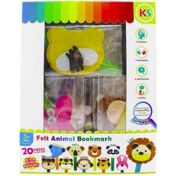 Felt Animal Bookmark Party Kit Pack of 20 Felt Animal Bookmark Party Kit Pack of 20